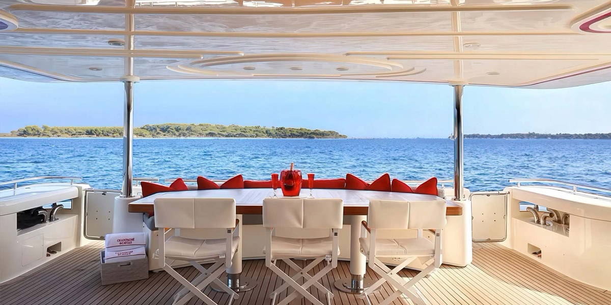 Аренда мега яхты Custom Line 112 CHAMPAGNE AND CAVIAR в Италии, Амальфи